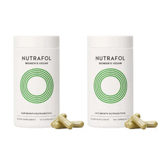 Nutrafol Women’s Hair Growth Vitamins (18–44) – Natural Hair Growth Supplement for Thinning Hair – Supports Thicker, Fuller, Stronger Hai