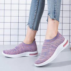 Chic Breathable Women's Slip-Ons