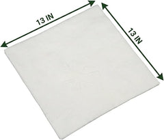Square Paper Napkins White 4000 Count (8 Packs of 500) - 1-Ply Disposable Cocktail Beverage Napkins - Commercial Grade - Restaurants Bars Parties Events Cleaning