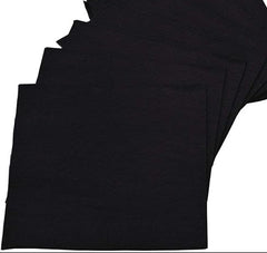 Perfectware 2Ply Black Paper Cocktail Beverage Napkins 1000ct