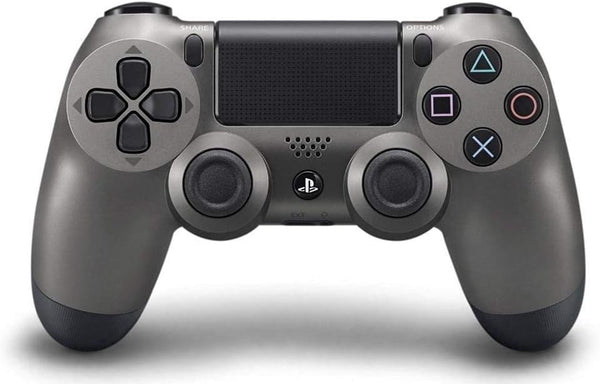 Sony PS4 Official DualShock 4 Steel Black Wireless Controller – Video Game Accessory