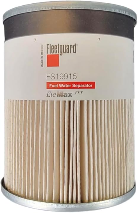 6PCS Genuine Fleetguard FS19915 Fuel/Water Separator Filters – EleMax™ Diesel Fuel Filtration Replacement