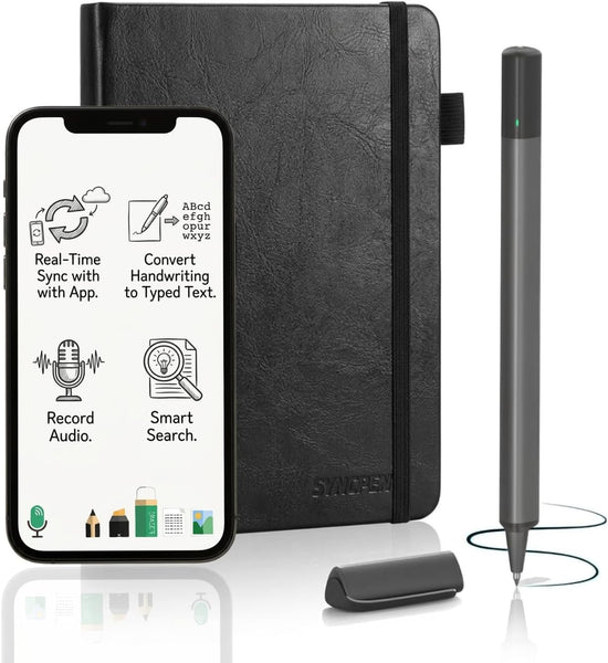 SyncPen Digital Notebook Smart Pen Set – Smart Writing, Real-Time Sync & Audio Recording