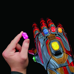 Avengers Marvel Legends Series Iron Man Nano Gauntlet Articulated Electronic Fist with Lights , Authentic Movie Sounds and Removable Infinity Stones
