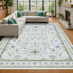 Hazo Haus Boho 8x10 Large Area Rug for Living Room