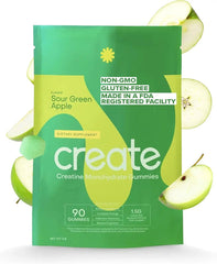 Creatine-Monohydrate-Gummies-for-Men-_-Women-sour green apple