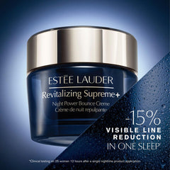 Estée Lauder Revitalizing Supreme+ Night Creme -15% visible line reduction clinical claim