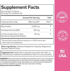FLO_Ovarian_Support_Supplements_Facts