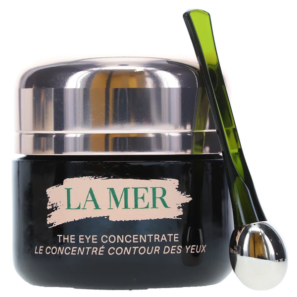 La Mer The Eye Concentrate eye treatment jar with applicator for hydration and improving under-eye appearance