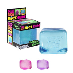 NeeDoh Nice Cube – Super Squishy Square Sensory Fidget Toy (1 Random Color)