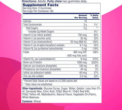 ONE-A-DAY-Multi_-Hair_-Skin-_-Nails_-Multivitamin-_supplement facts