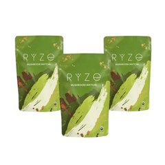 RYZE Superfoods Mushroom Matcha – USDA Organic Blend with 6 Functional Mushrooms and Ceremonial-Grade Japanese Matcha – 30 & 60 Servings - EA Supplements