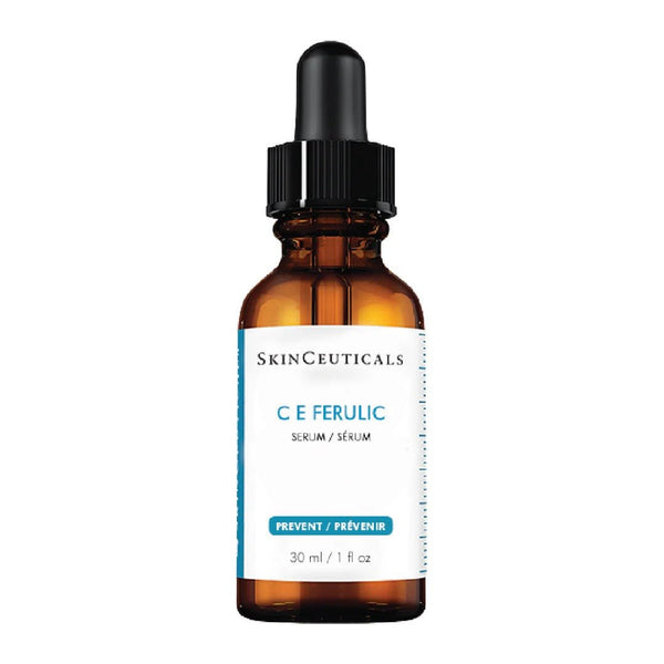 SkinCeuticals C E Ferulic Vitamin C Serum 1 fl oz bottle – antioxidant and skin brightening serum