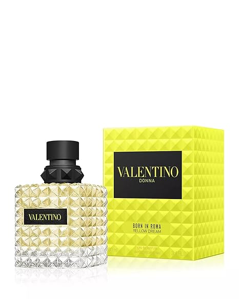 Valentino perfume bottle and packaging .