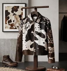 The Outlaw Cowhide Luxury Leather Jacket