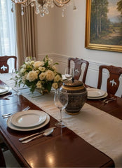 Hand-Painted Ceramic Ginger Jar with Lid – Decorative Black & Golden  Storage Jar, Traditional Art Design for Home Décor, Living Room, Kitchen or Shelf Display