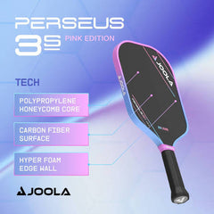 JOOLA Ben Johns Perseus 3S 16mm Pickleball Paddle – Pink & Blue