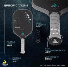 Joola Ben Johns PERSEUS CFS 16mm Carbon Pickleball Paddle