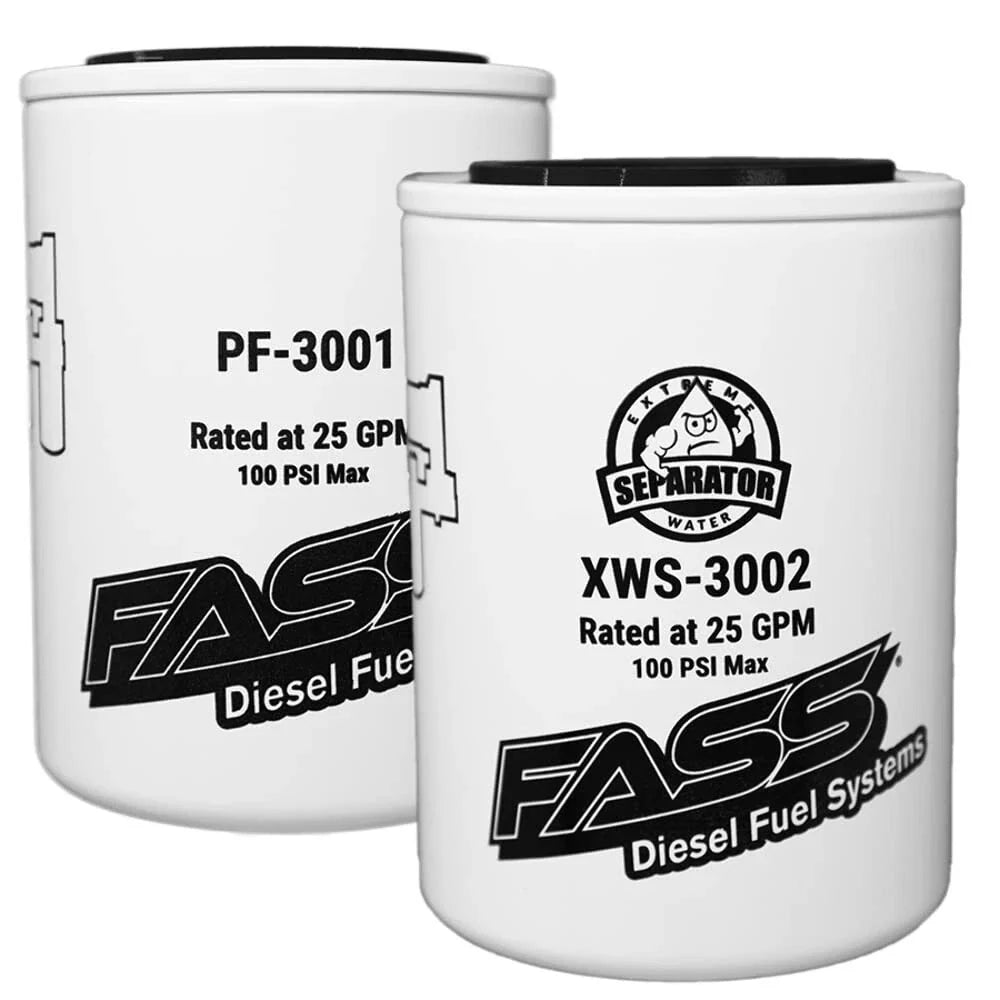 Titanium Series Fuel Filter Package XWS-3002 PF-3001 Water Separator