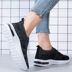 Chic Breathable Women's Slip-Ons